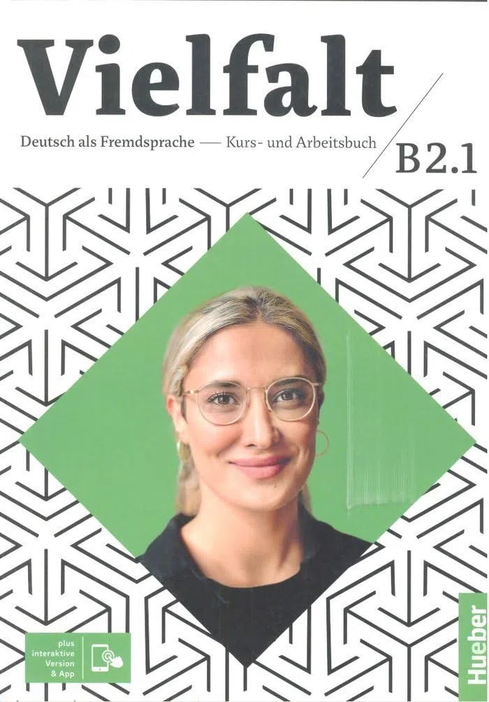 VIELFALT B2.1 Kursb. (L.alum.): Kurs- und Arbeitsbuch B2.1, Lektion 1-12 plus interaktive Version (Milenia) - 9783192010378