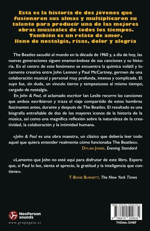 John y Paul: Una historia de amor en canciones. (NeoPerson Sounds)