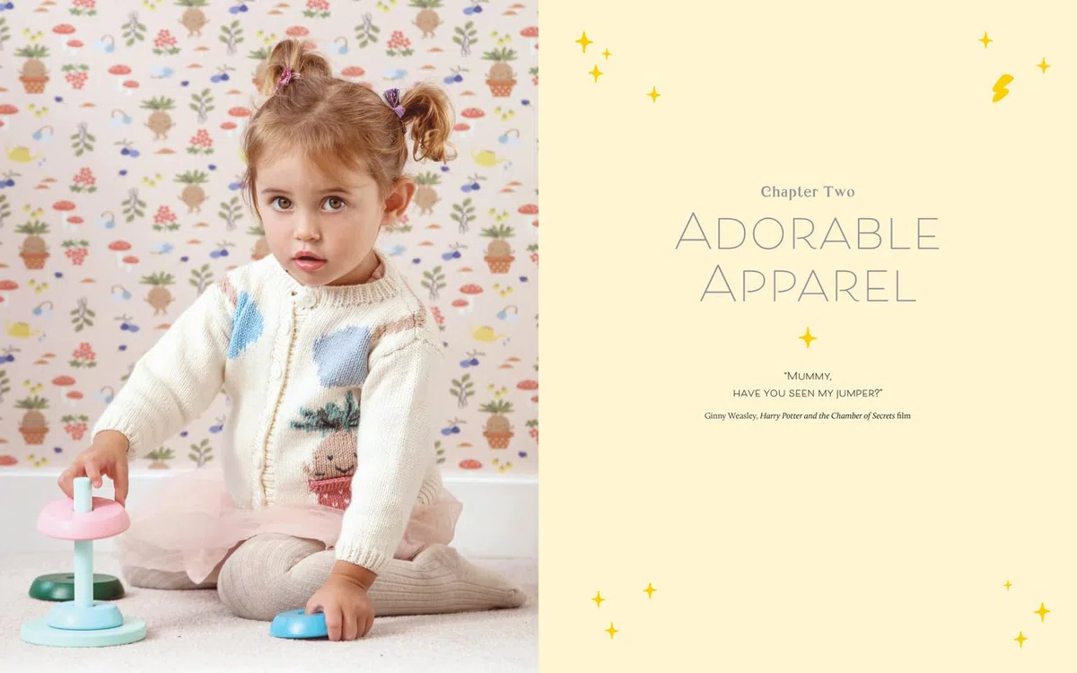 Harry Potter: Knitting Magic for Baby and Toddler: The official craft pattern book for fans of the series
