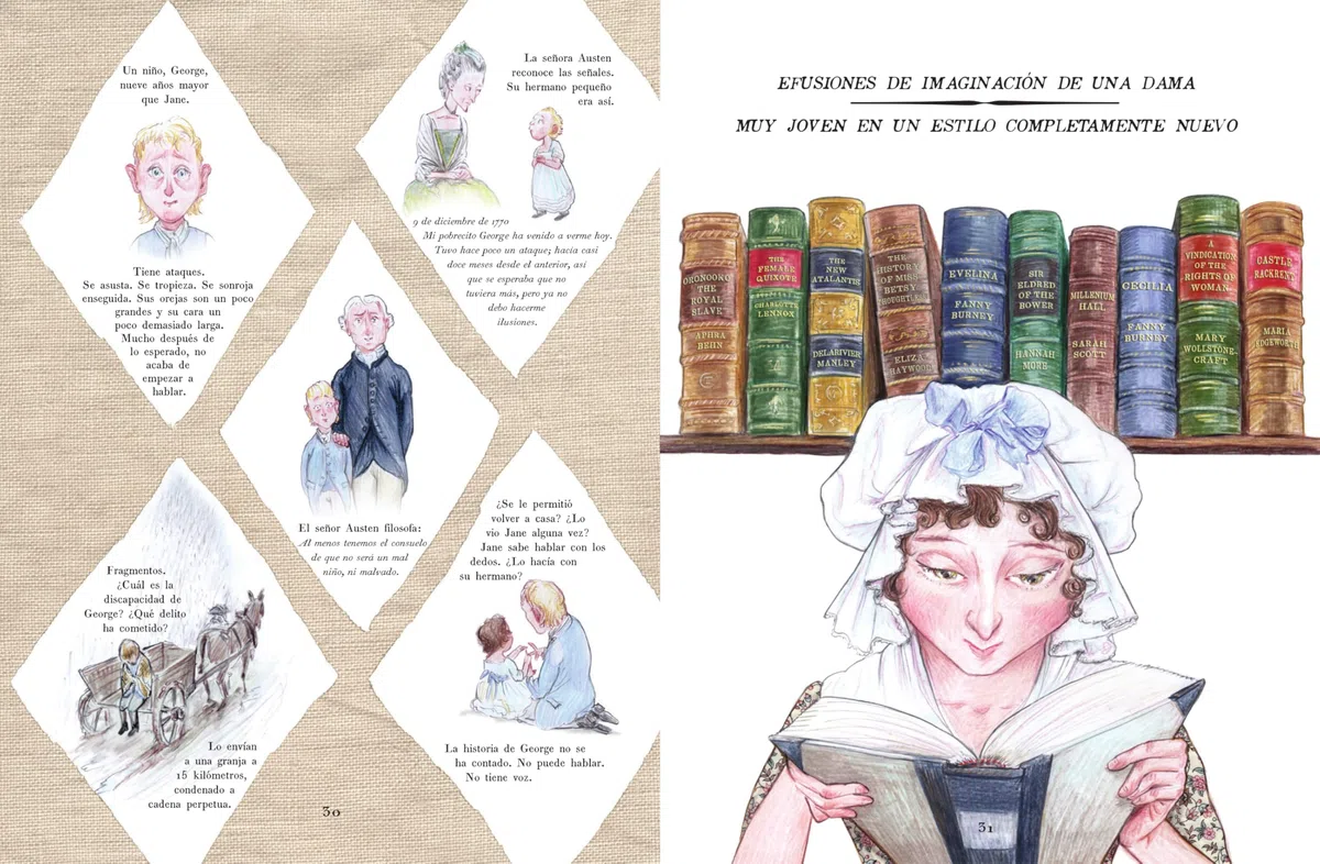 Patchwork. Biografía gráfica de Jane Austen: 21 (La palabra ilustrada)