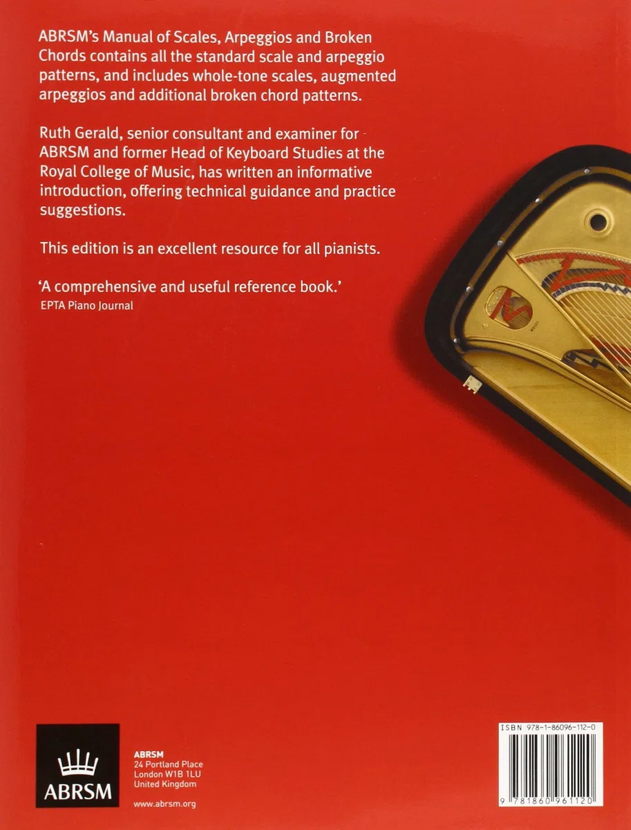 The Manual of Scales, Broken Chords and Arpeggios (ABRSM Scales & Arpeggios)