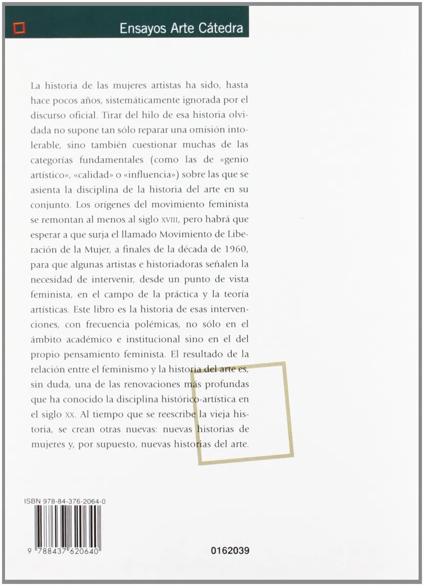 Historias de mujeres, historias del arte (Ensayos Arte Cátedra)