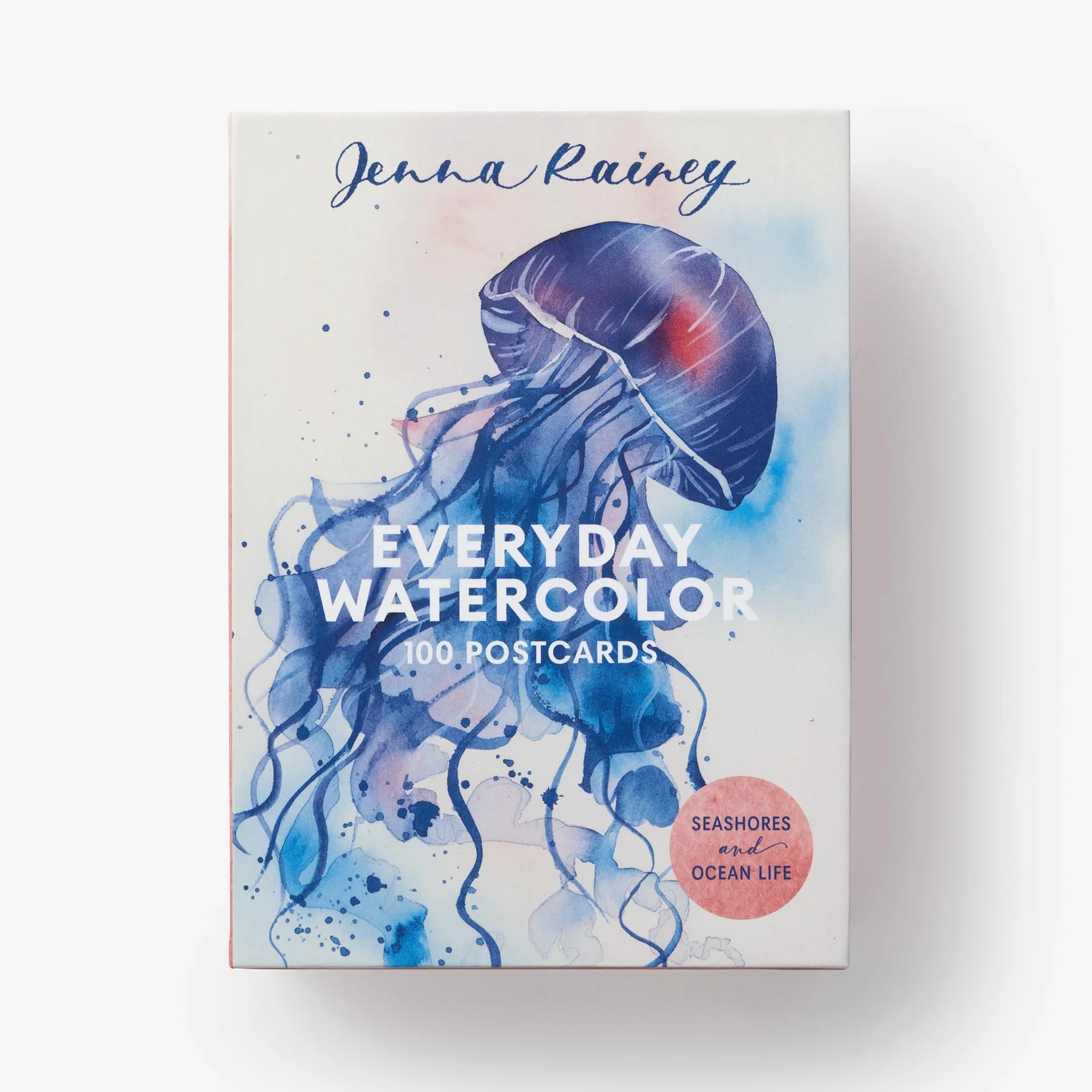 Everyday Watercolor 100 Postcards: Seashores and Ocean Life