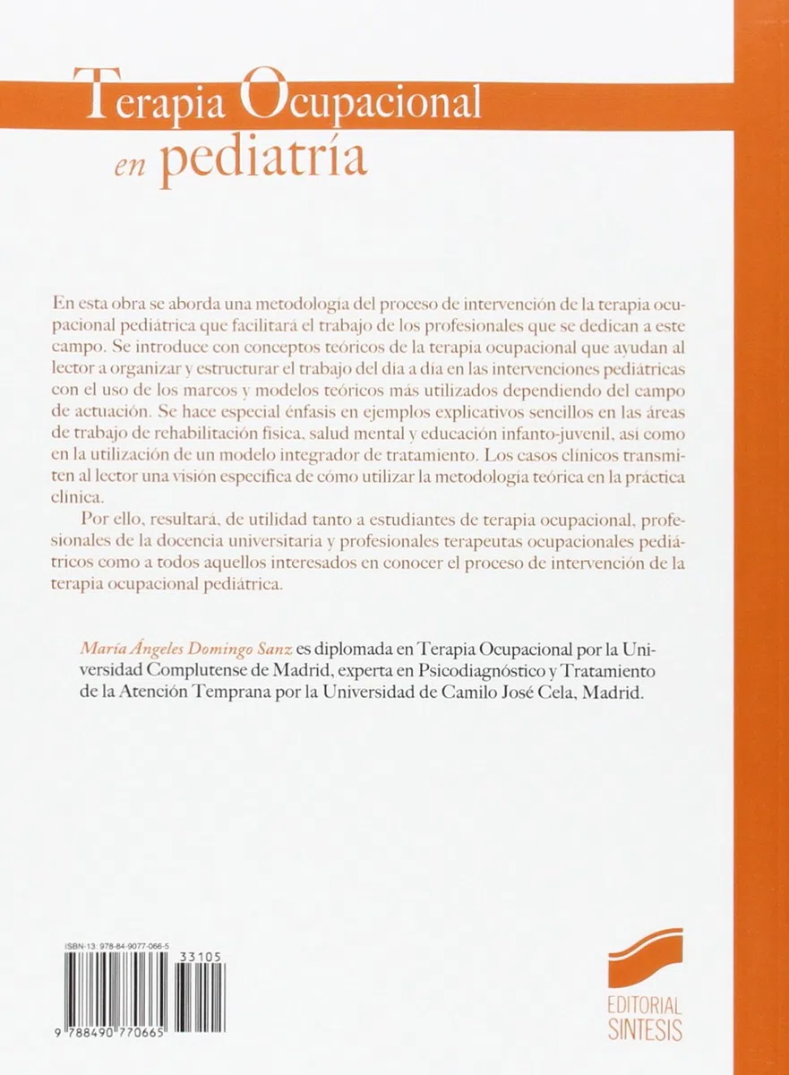 Terapia Ocupacional en pediatría
