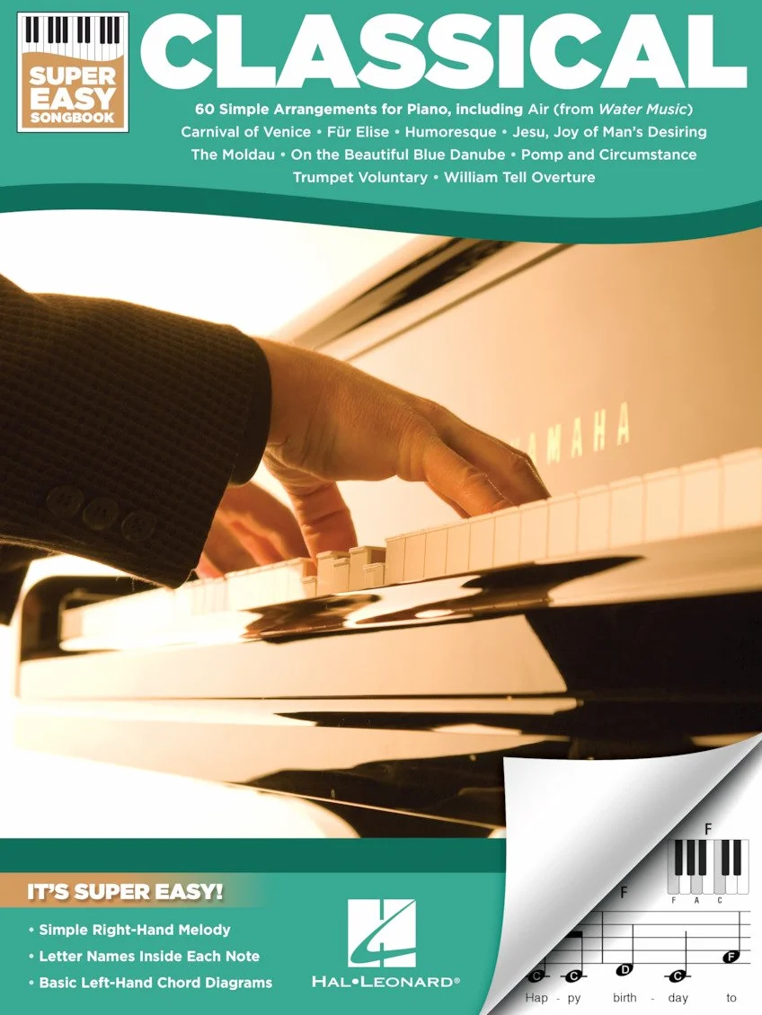 Classical - super easy songbook piano
