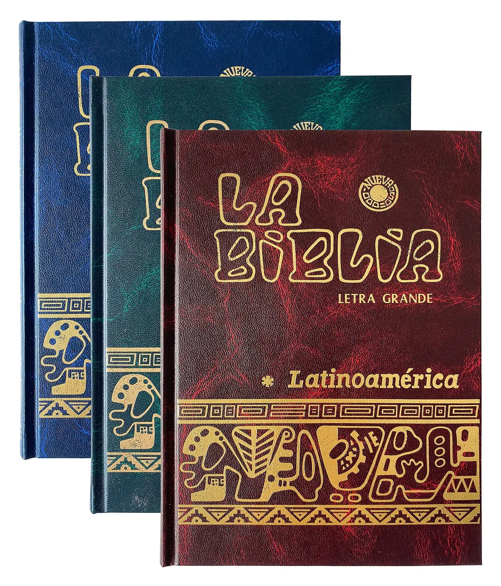 La Biblia Latinoamérica [letra grande] cartoné, con uñeros