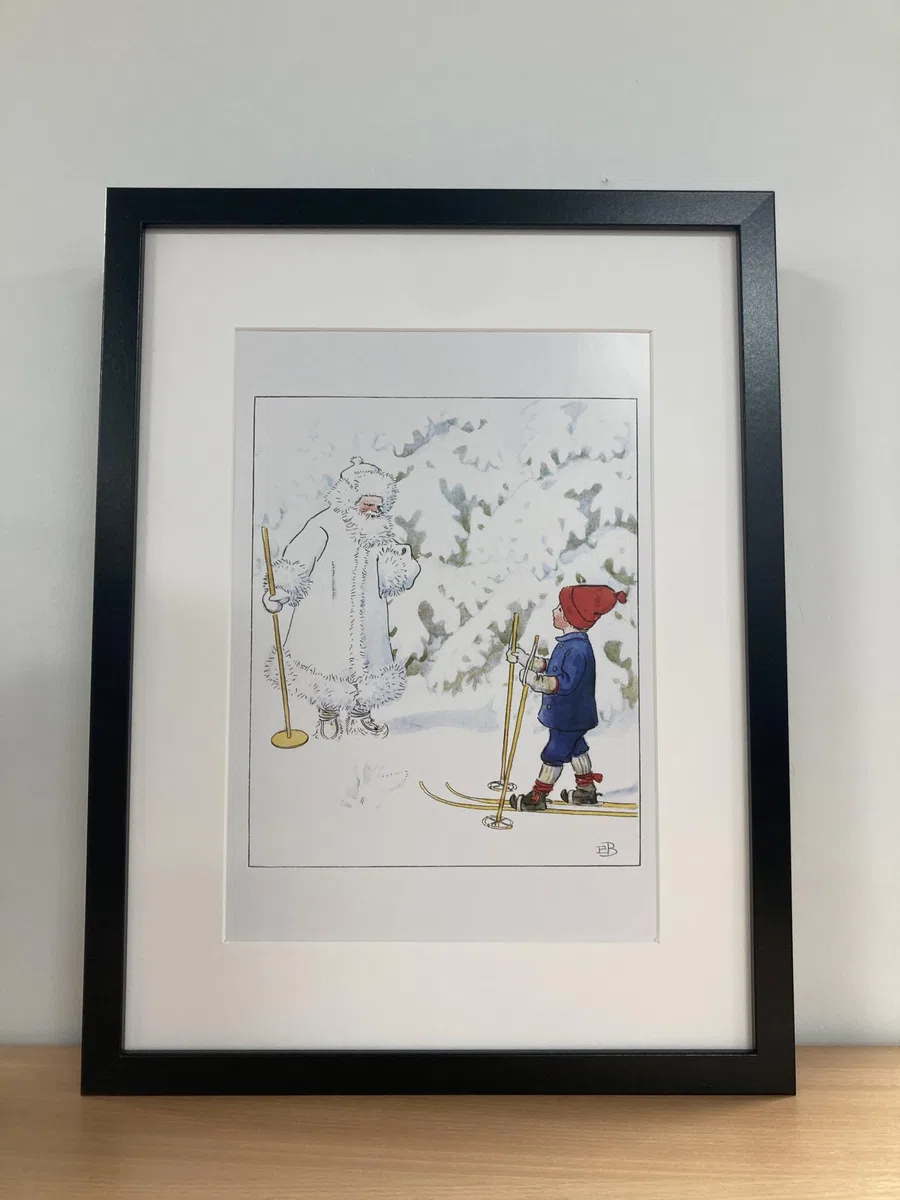 The Art of Elsa Beskow: 20 Pull-Out Frameable Prints: Vintage Scandinavian Wall Prints