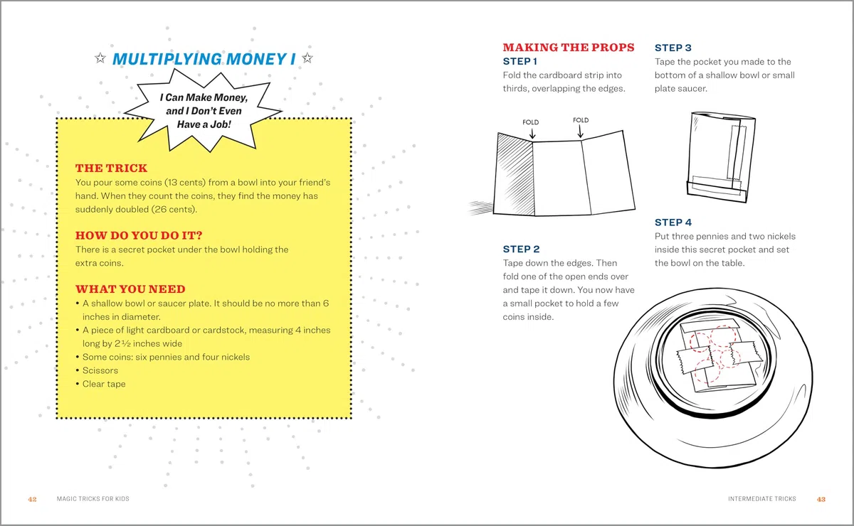 Magic Tricks for Kids: Easy Step-by-Step Instructions for 25 Amazing Illusions