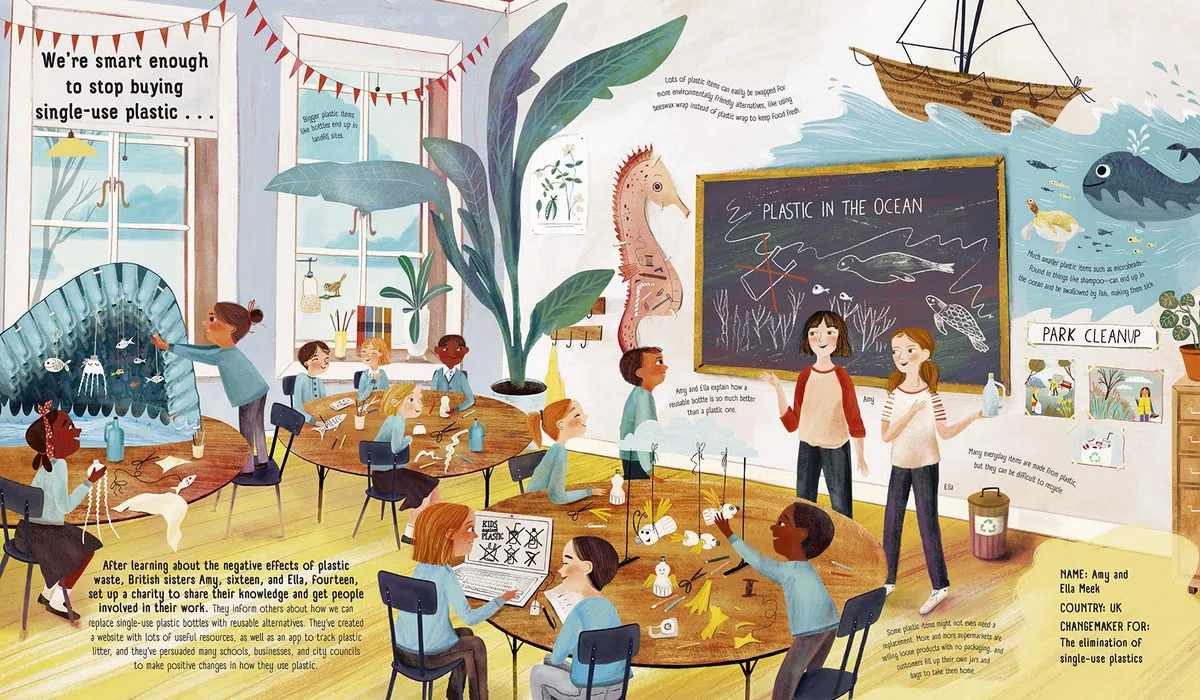 Old Enough to Save the Planet: A Board Book (Changemakers)