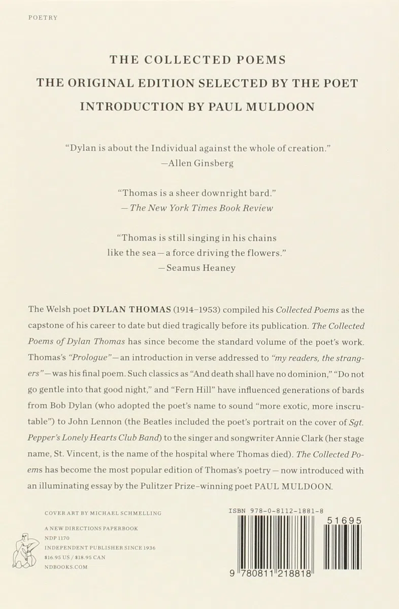 The Collected Poems of Dylan Thomas: The Original Edition