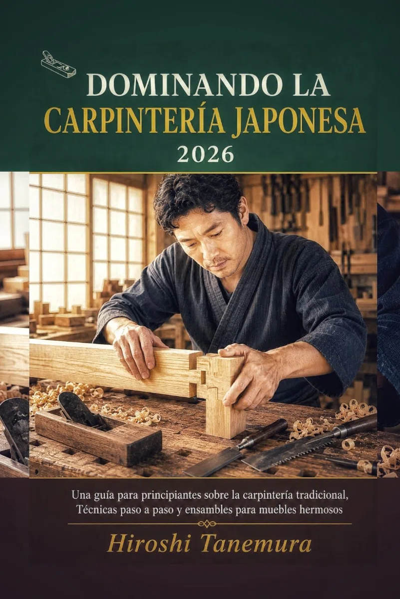 Dominando la carpintería japonesa 2026: Una guía para principiantes sobre la carpintería tradicional, Técnicas paso a paso y ensambles para muebles hermosos