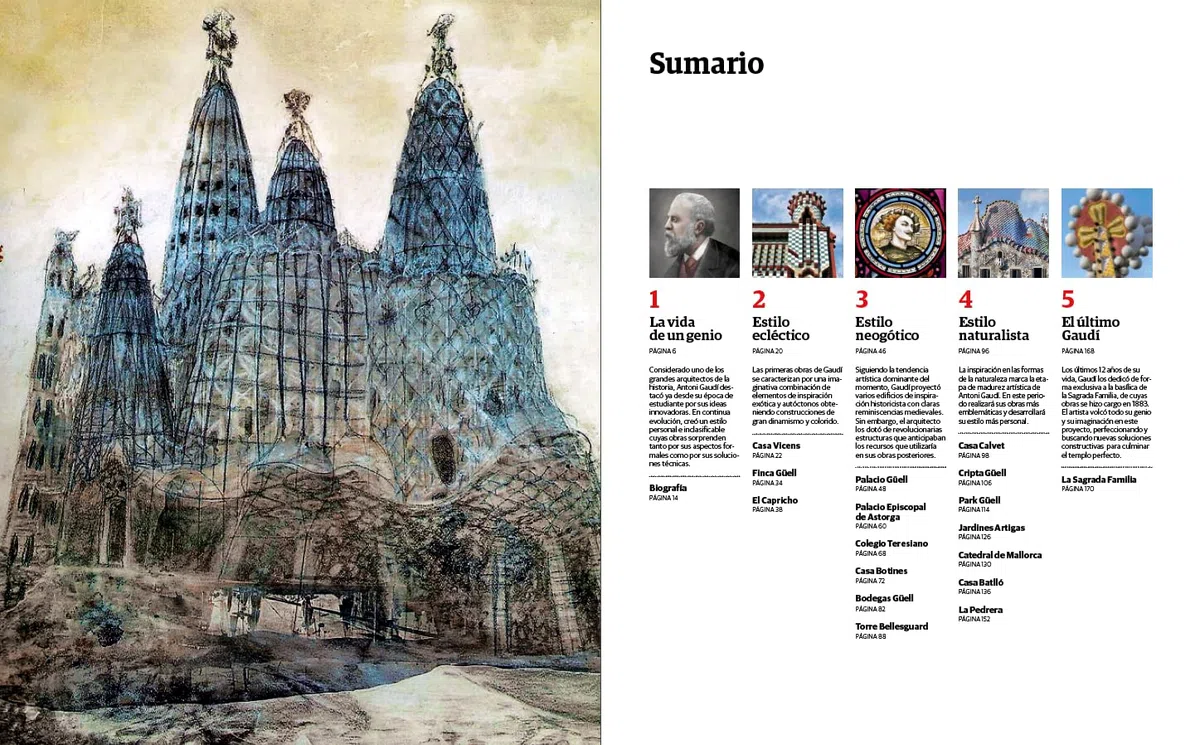 ED. LUJO - OBRA COMPLETA ANTONI GAUDÍ (ESPAÑOL) (Serie Arquitectura)