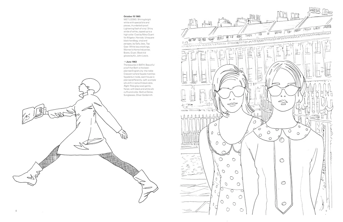 Vogue Goes Pop Colouring Book