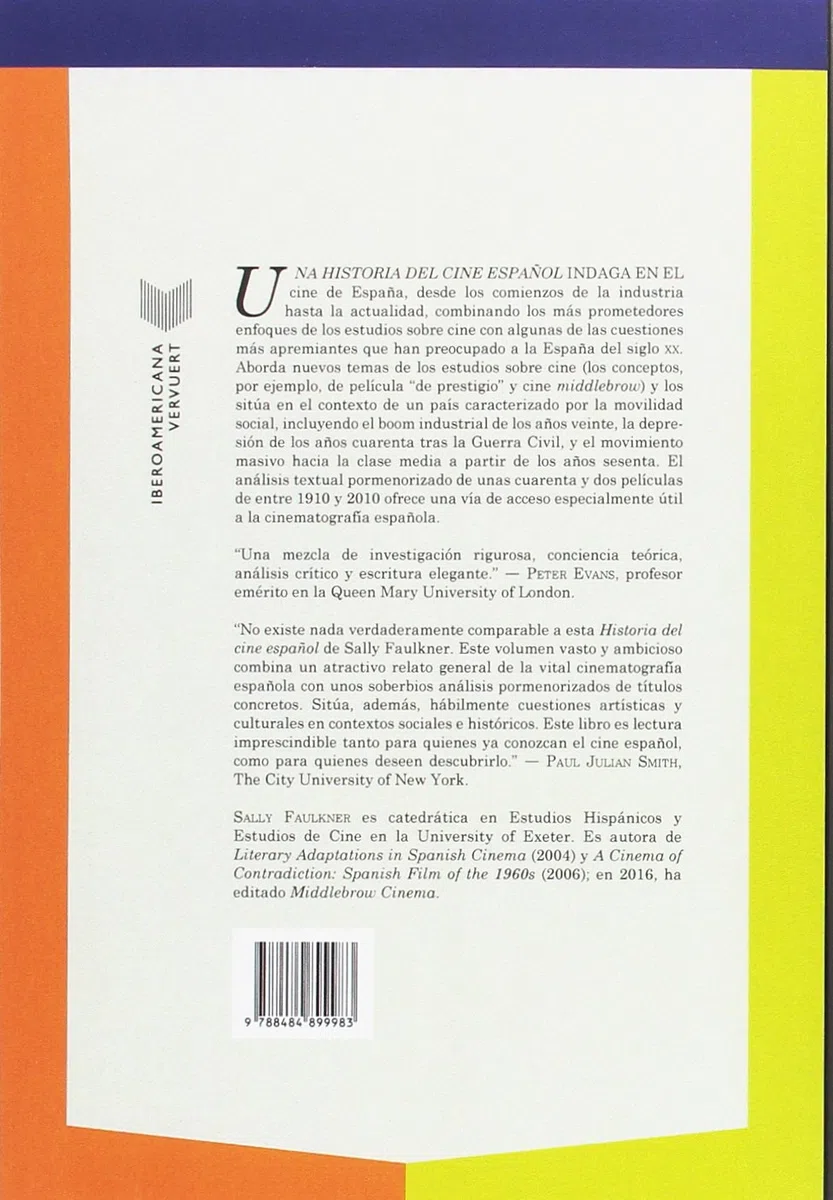 Una historia del cine español : cine y sociedad, 1910-2010 (La Casa de la Riqueza. Estudios de la Cultura de España)