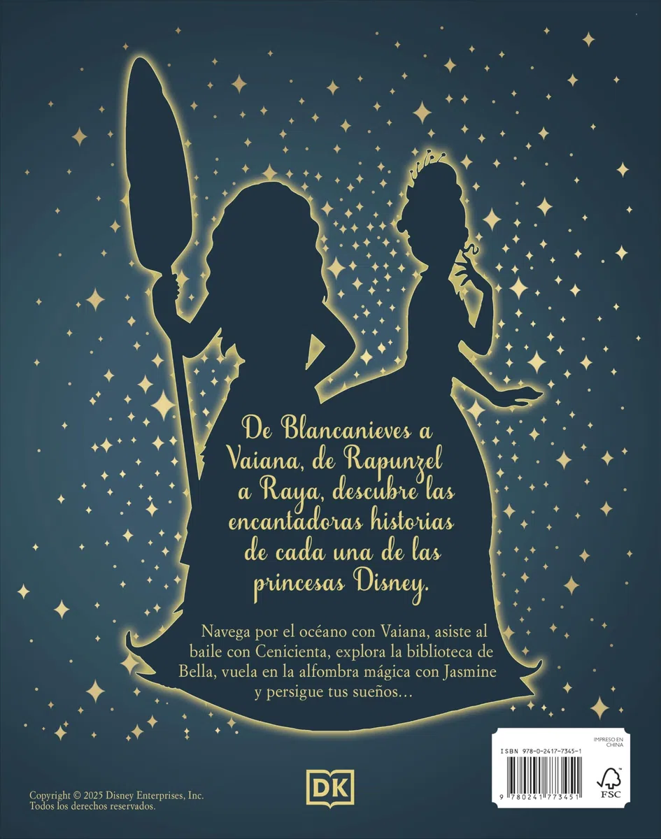 Disney Princesas. Guía mágica de personajes