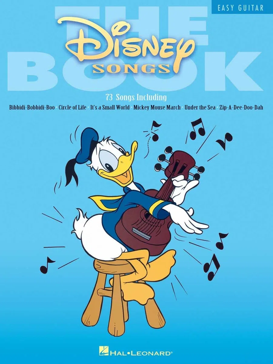 The disney songs book guitare: 73 Songs - Easy Guitar