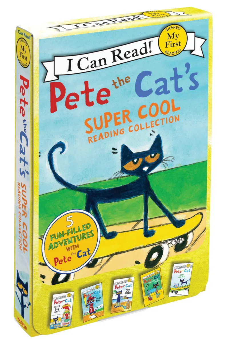 Pete the Cat's Super Cool Reading Collection: 5 I Can Read Favorites!: 239 (My First I Can Read)