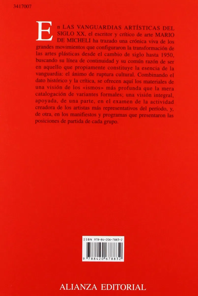 Las vanguardias artísticas del siglo XX (Alianza forma (AF))