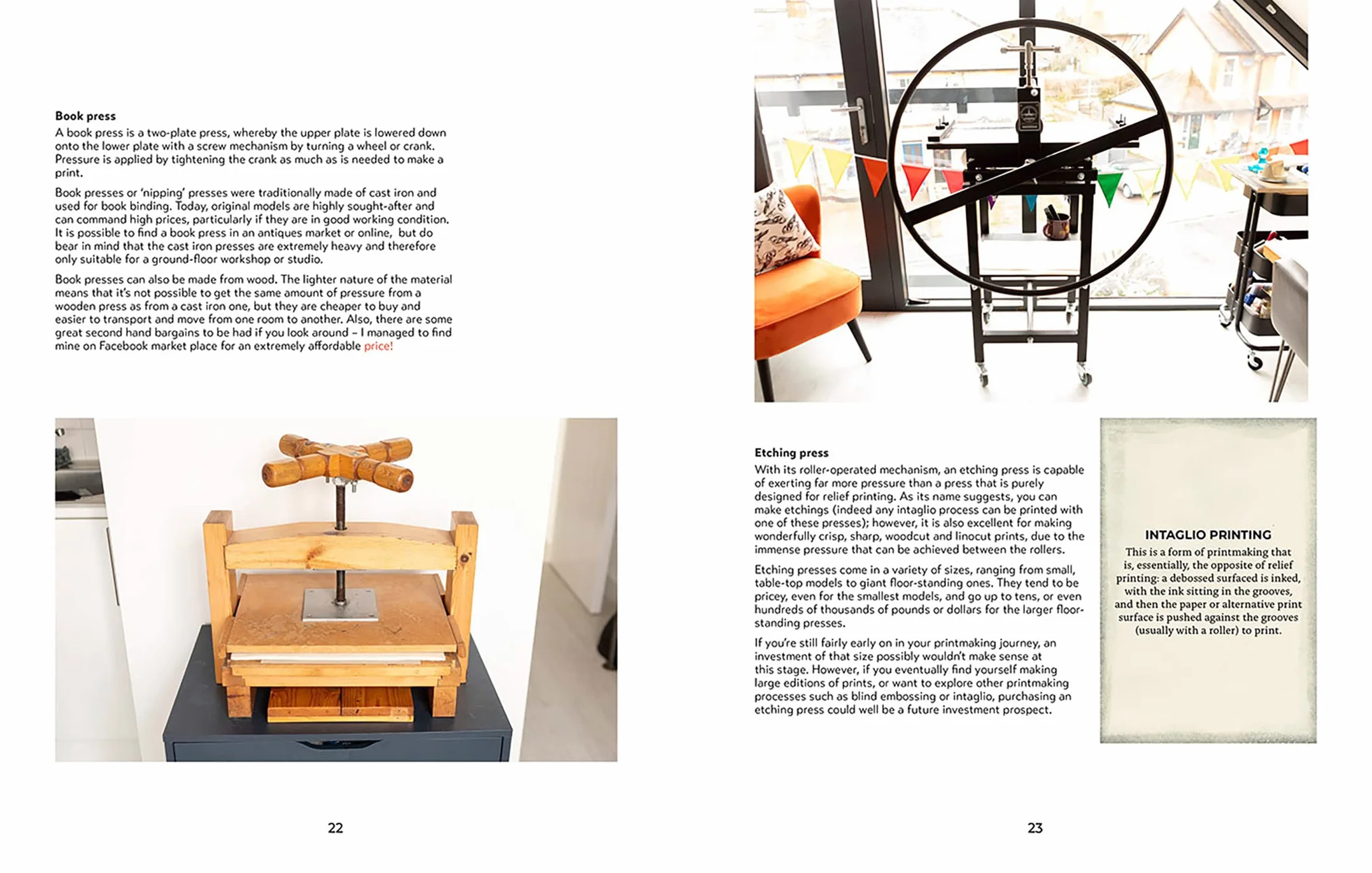 Nature Imprinted: A Complete Guide to Lino Printing, with 10 Nature-Inspired Designs