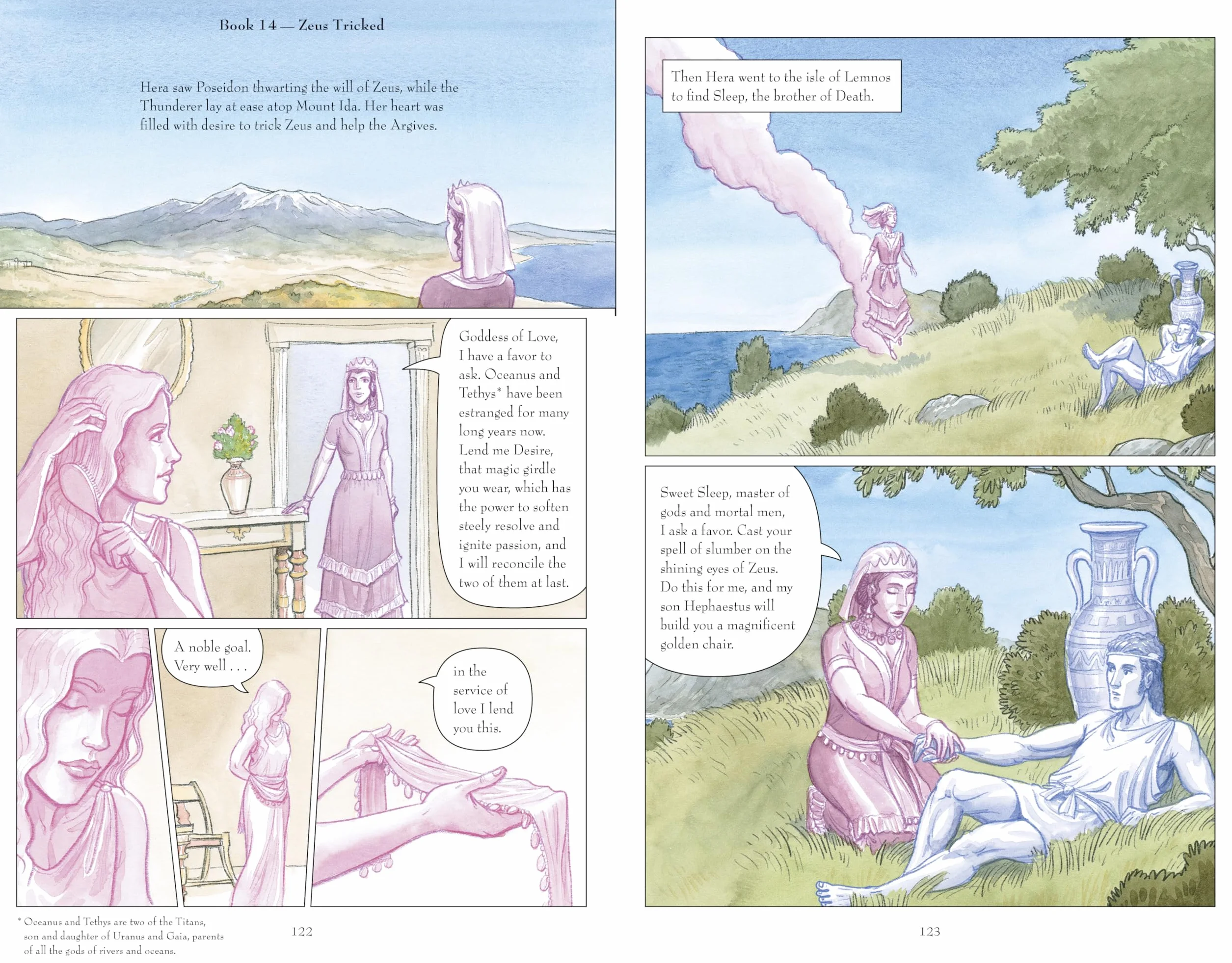The Iliad: A Graphic Novel: Homer's exciting ancient Greek myth told in pacy full-colour graphic novel form for YA readers