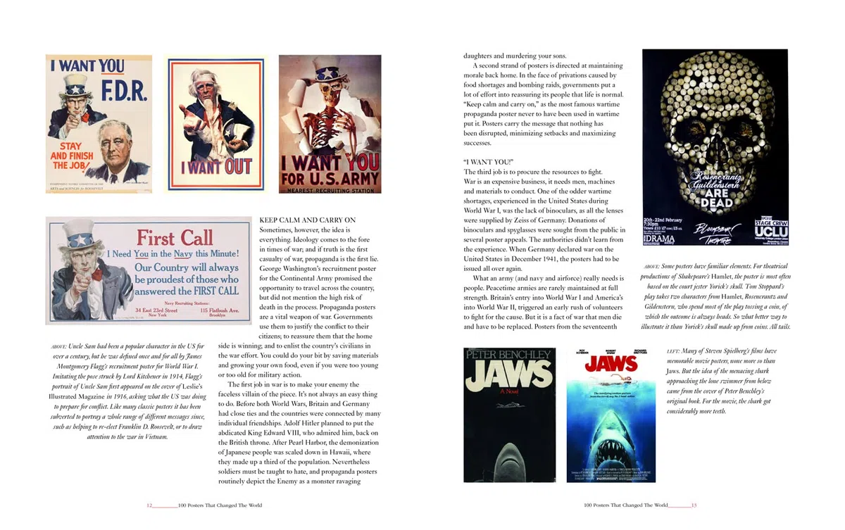 100 Posters That Changed The World: A comprehensive exploration of poster design through the ages