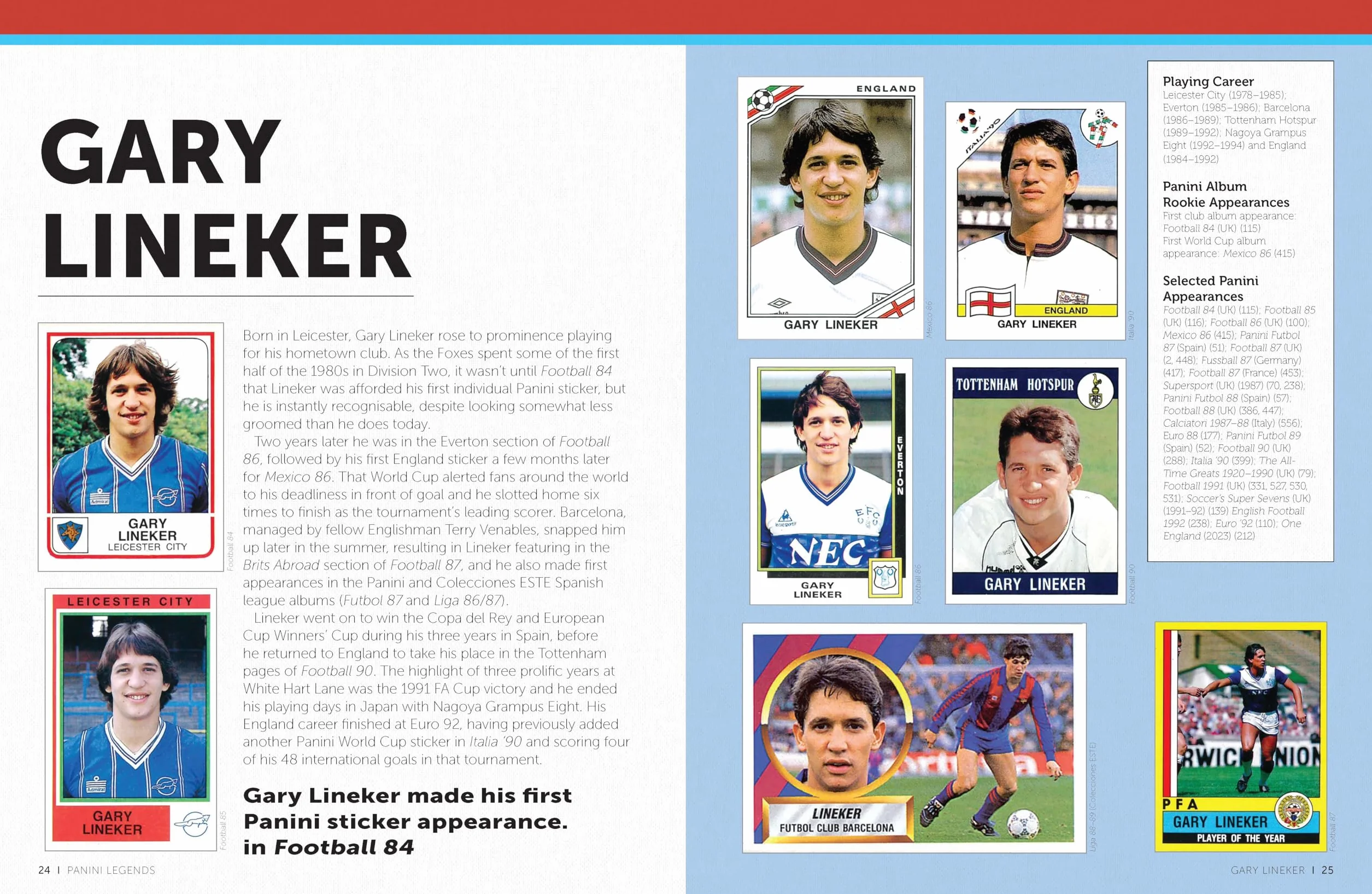 Panini Legends: A Celebration of the World's Greatest Football Stickers