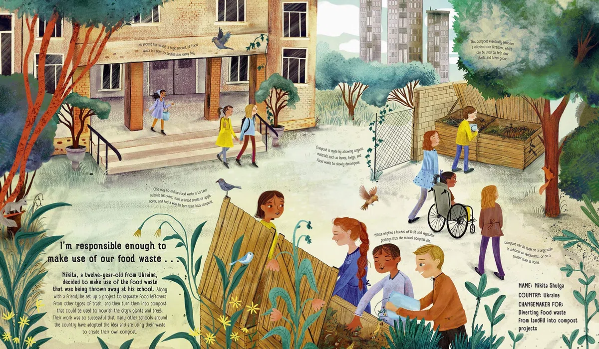 Old Enough to Save the Planet: A Board Book (Changemakers)