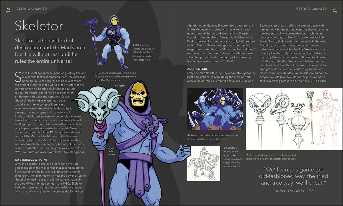 The Masters of the Universe Book: The Epic History of He-man, She-ra. and the Masters of the Universe