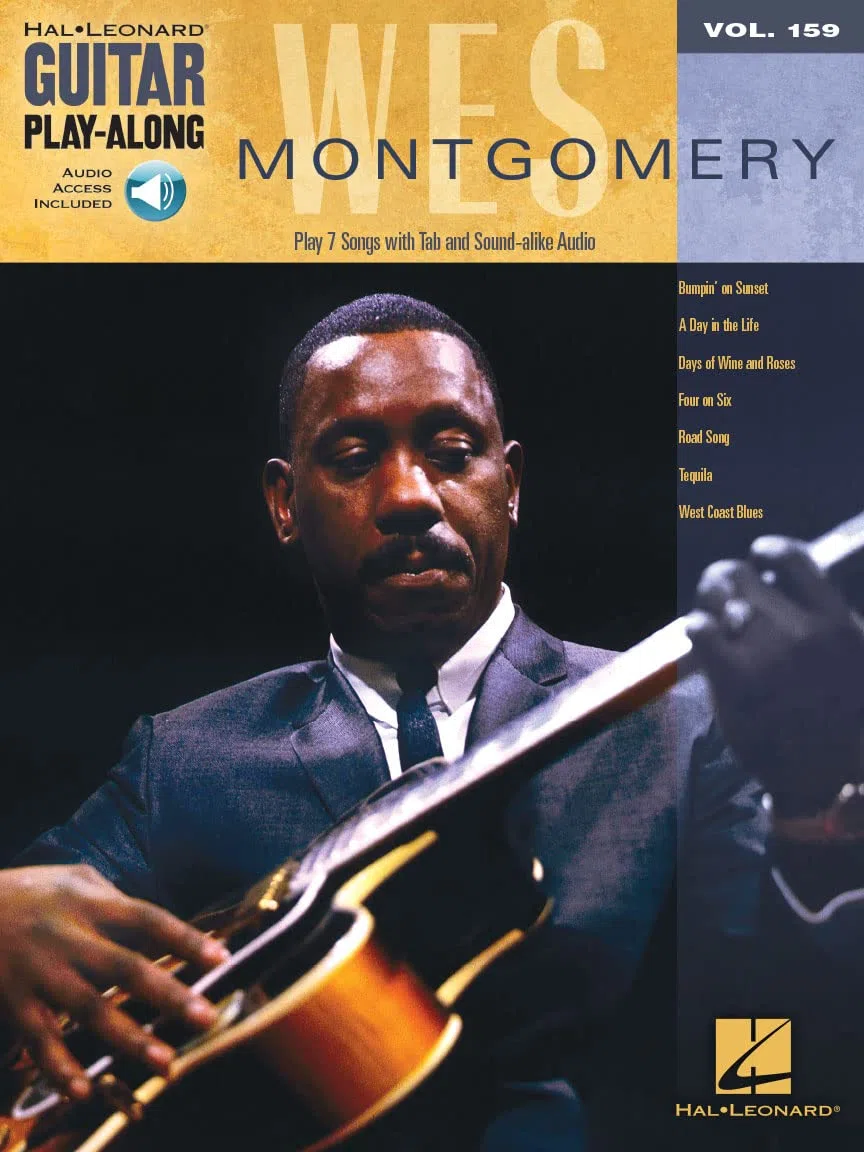 Wes Montgomery Guitare +Enregistrements Online (Guitar Play-along): Guitar Play-Along Volume 159