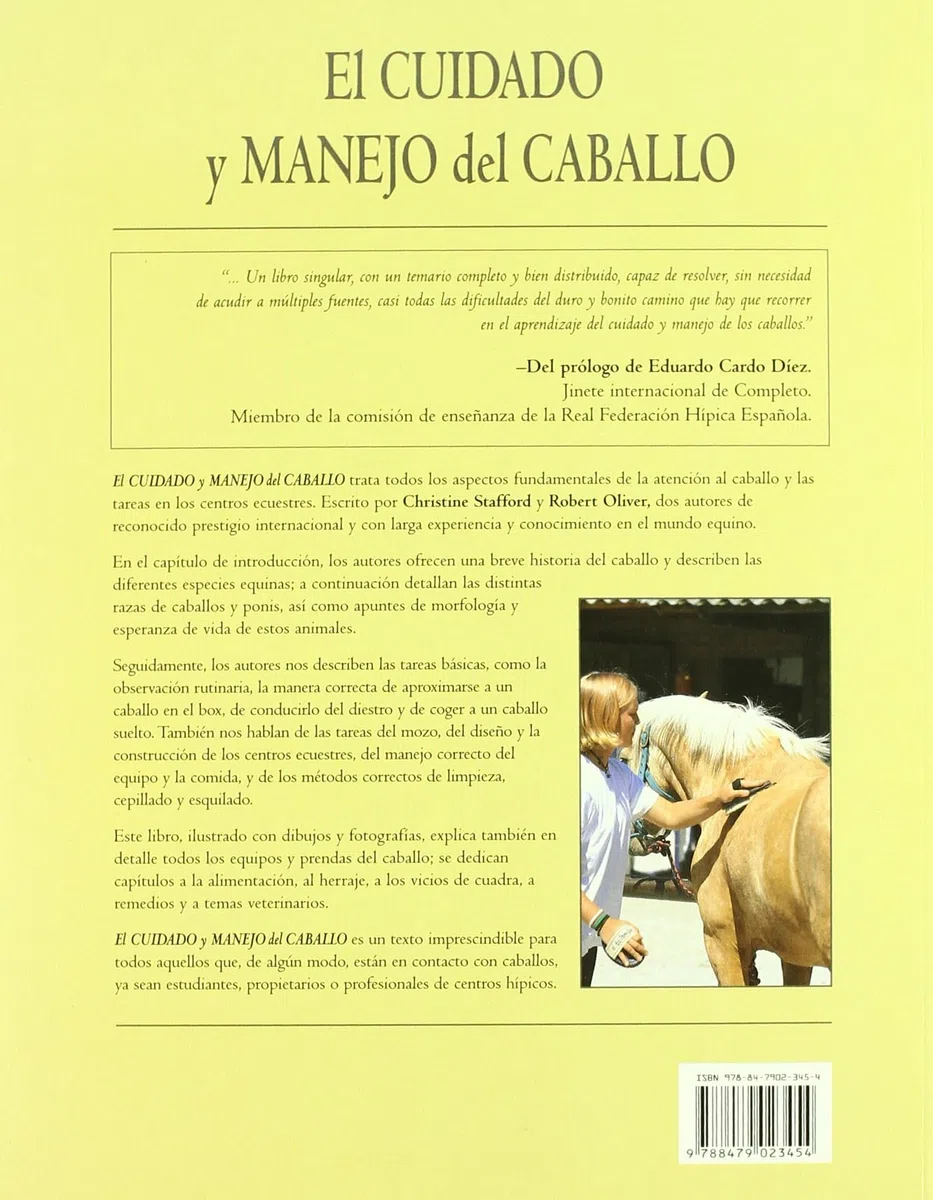 El Cuidado y Manejo del Caballo