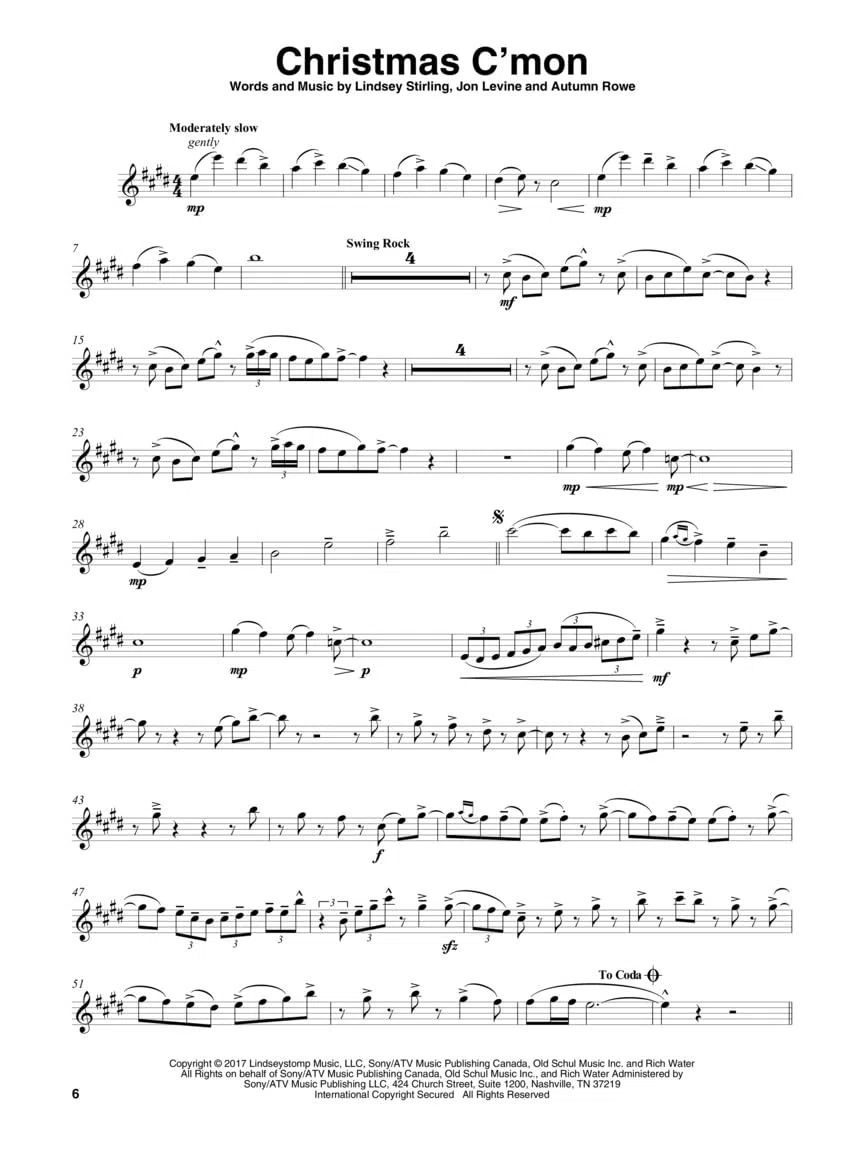 Lindsey Stirling Selections from Warmer in the Winter (Hal-Leonard Violin Play-along, 72)