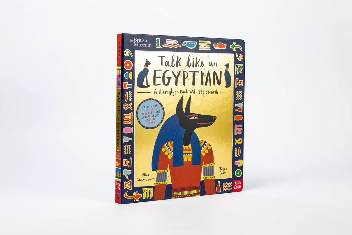 British Museum: Talk Like an Egyptian (British Museum Stencil Books)