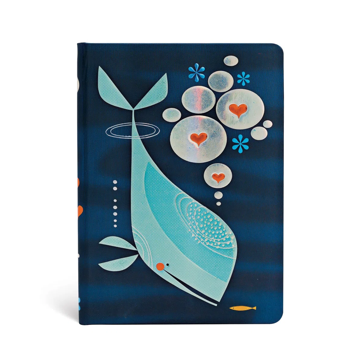 Whale and Friend Lined Hardcover Journal: Lined Midi (Tracy Walker's Animal Friends)