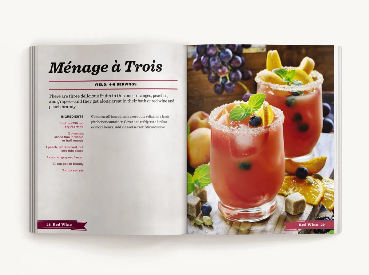 Seasonal Sangria | Softcover: 101 Delicious Recipes to Enjoy All Year Long! (The Art of Entertaining)