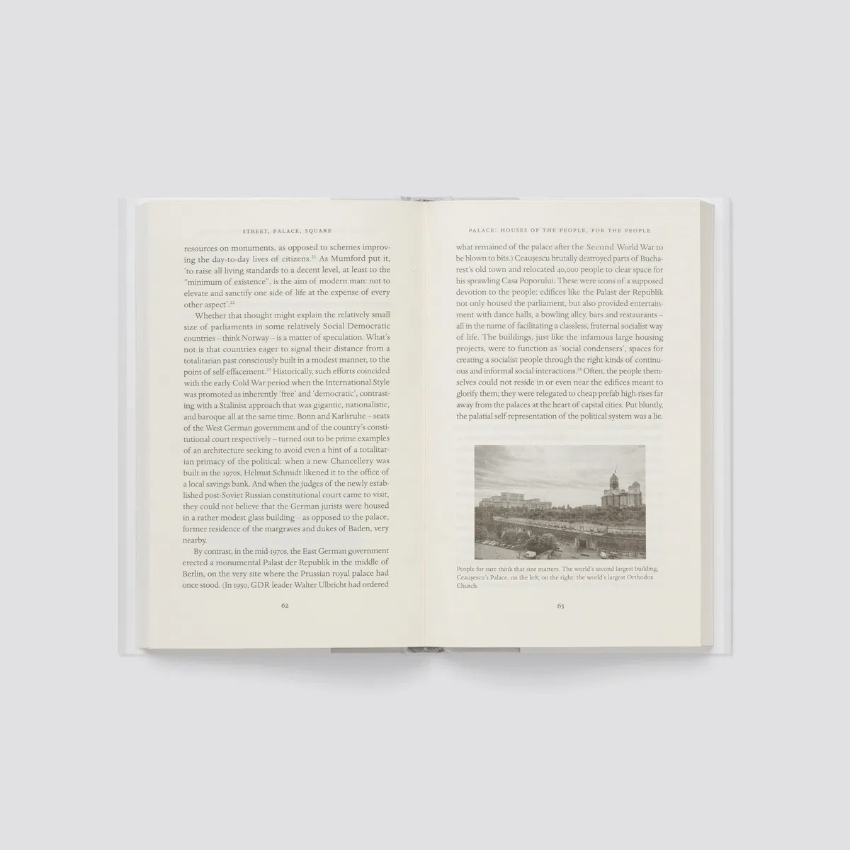 Street, Palace, Square: The Architecture of Democratic Spaces