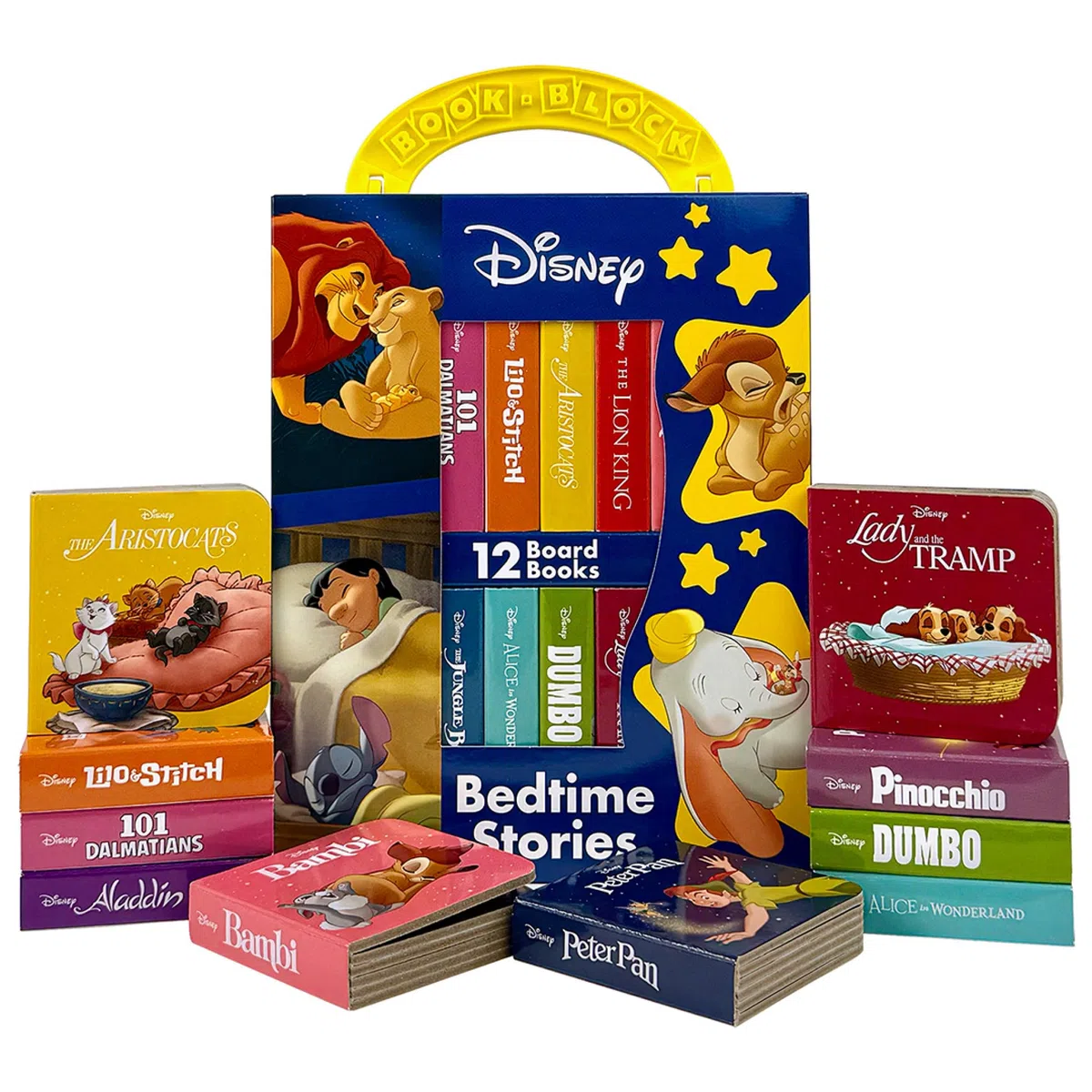 Disney: Bedtime Stories 12 Board Books