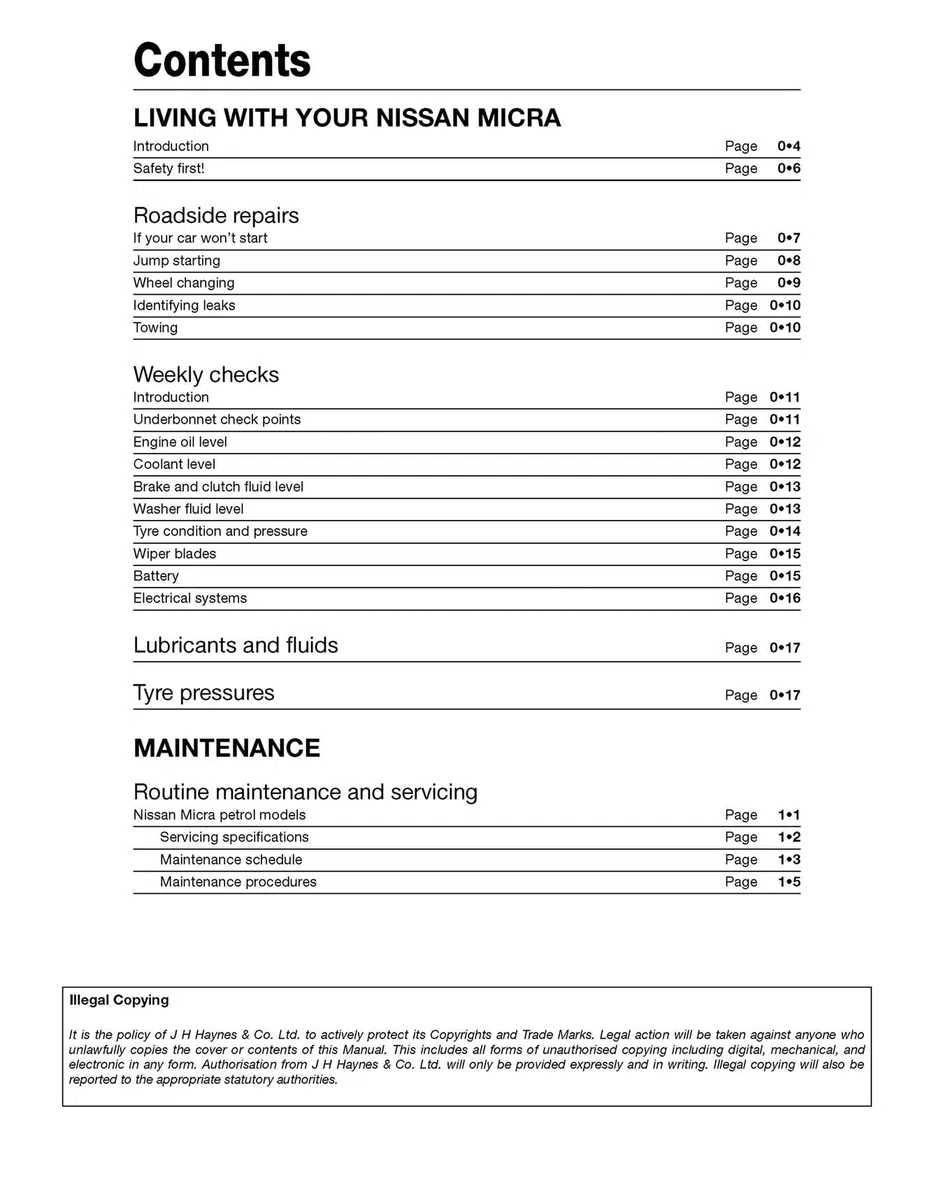 Mazda MX-5 (89 - 05) Haynes Repair Manual