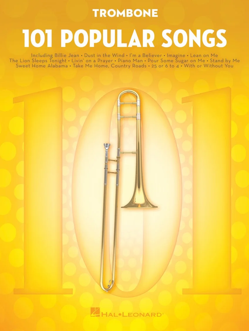 101 popular songs for trombone