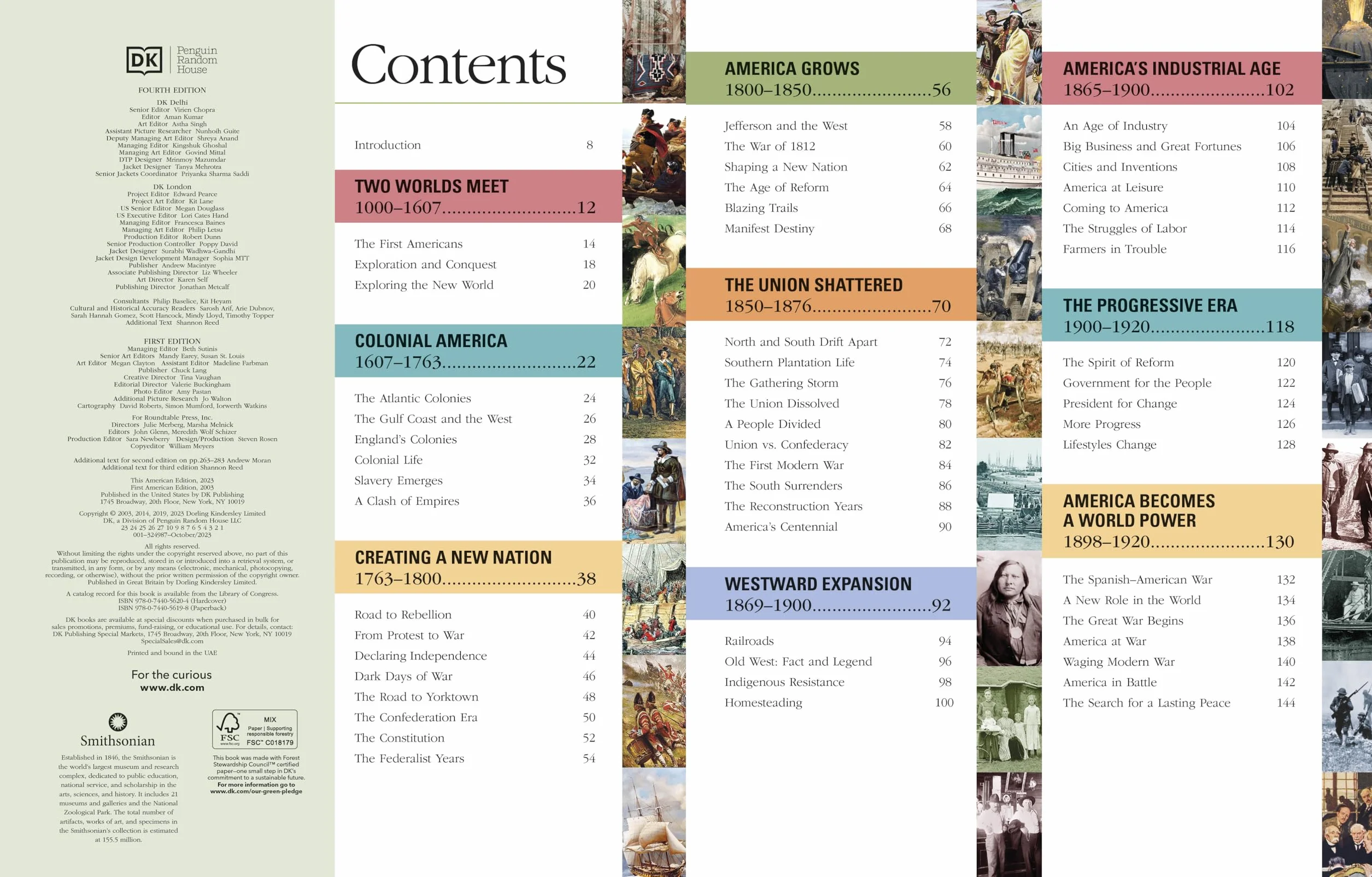 American History: A Visual Encyclopedia (DK Children's Visual Encyclopedias)