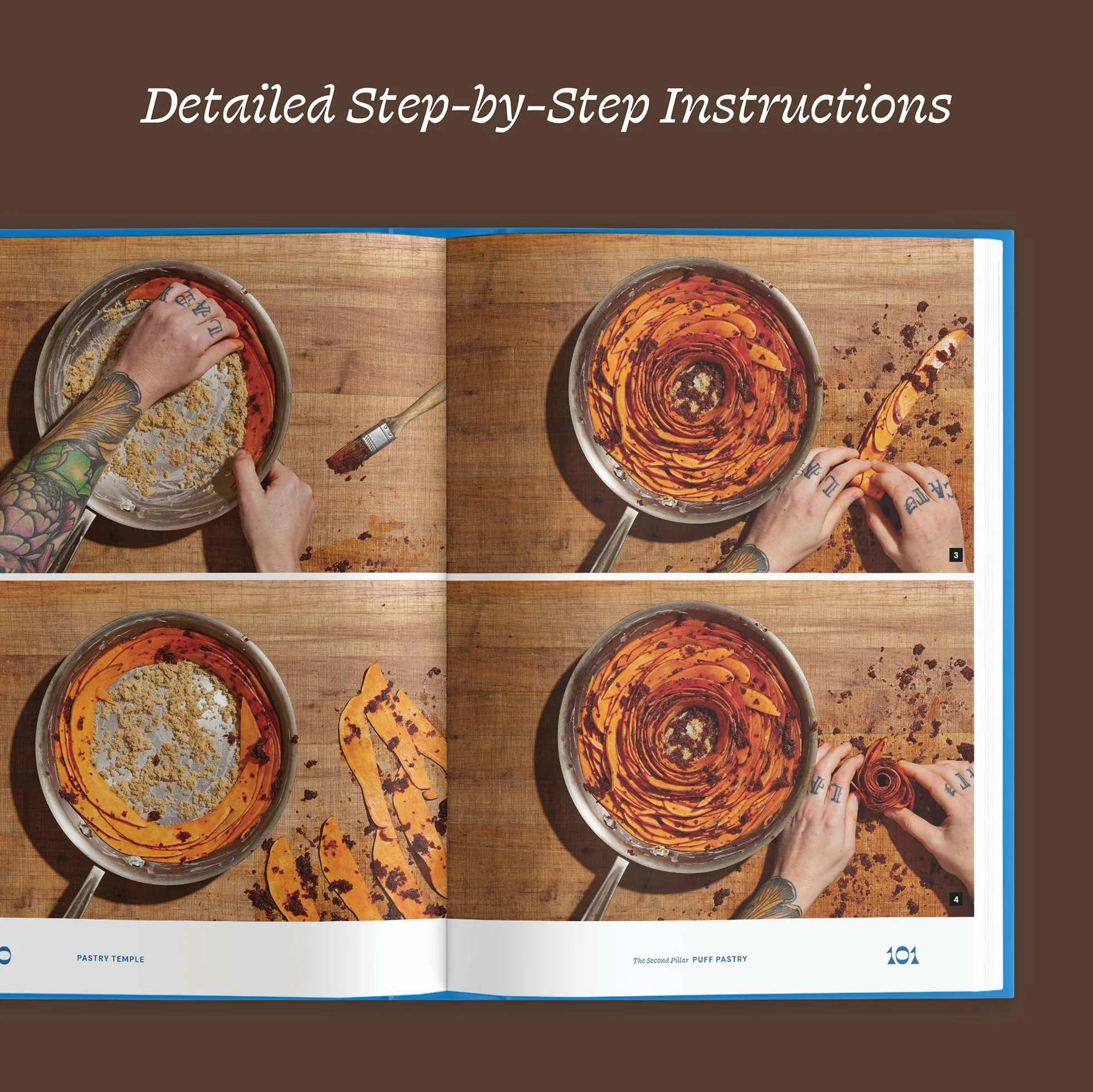 Pastry Temple: Baking with Inspired Flavors (A Pastry Cookbook for Croissant, Brioche, and Puff Pastry)