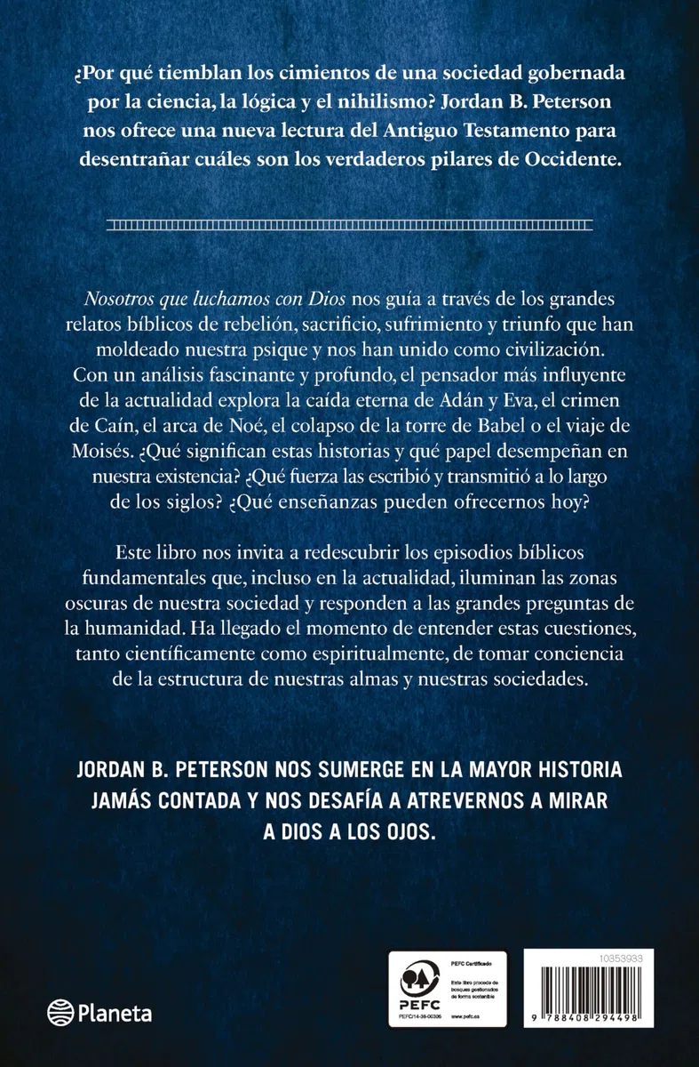 Nosotros que luchamos con Dios: Una nueva perspectiva sobre la mayor historia jamás contada (No Ficción)