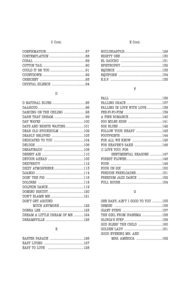 The Real Book - Volume I (6th ed.) C Instruments A5