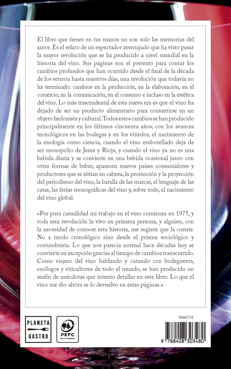 Mis memorias del vino