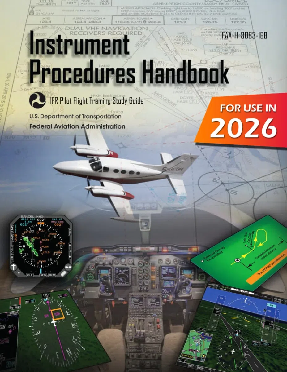Instrument Procedures Handbook FAA-H-8083-16B (Color Print): IFR Pilot Flight Training Study Guide