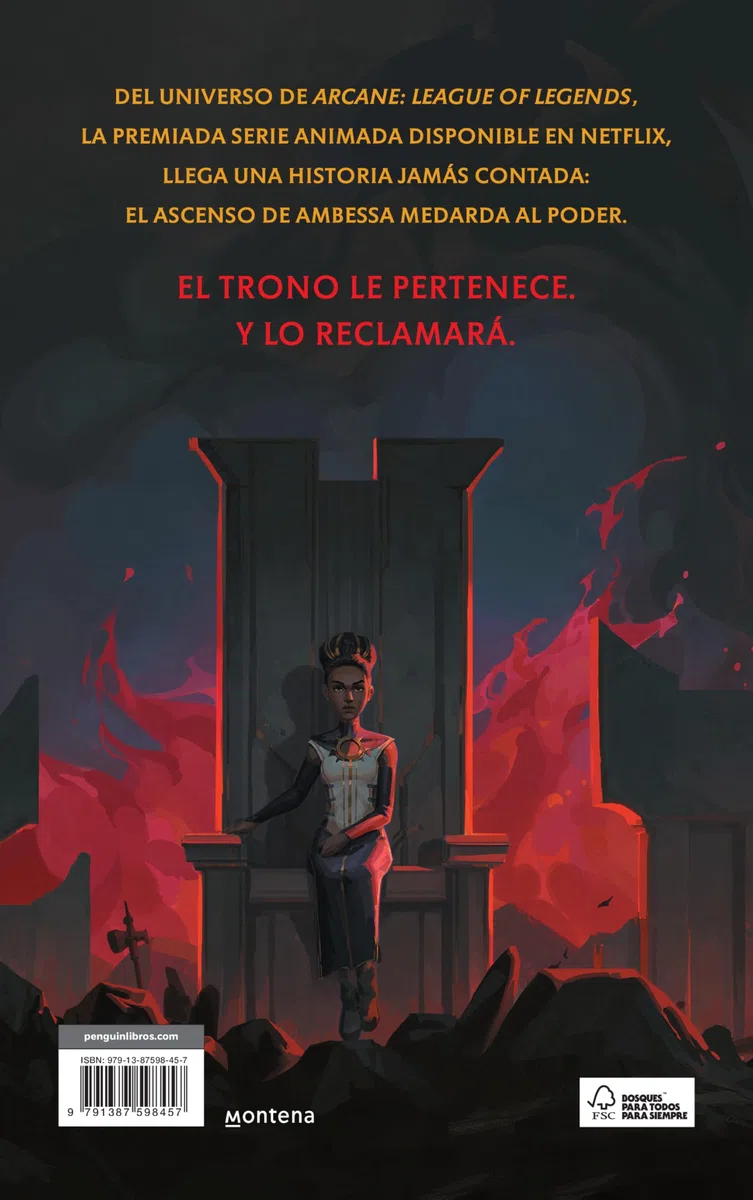 Ambessa. Elegida del lobo: Una novela de League of Legends: Arcane (Montena)