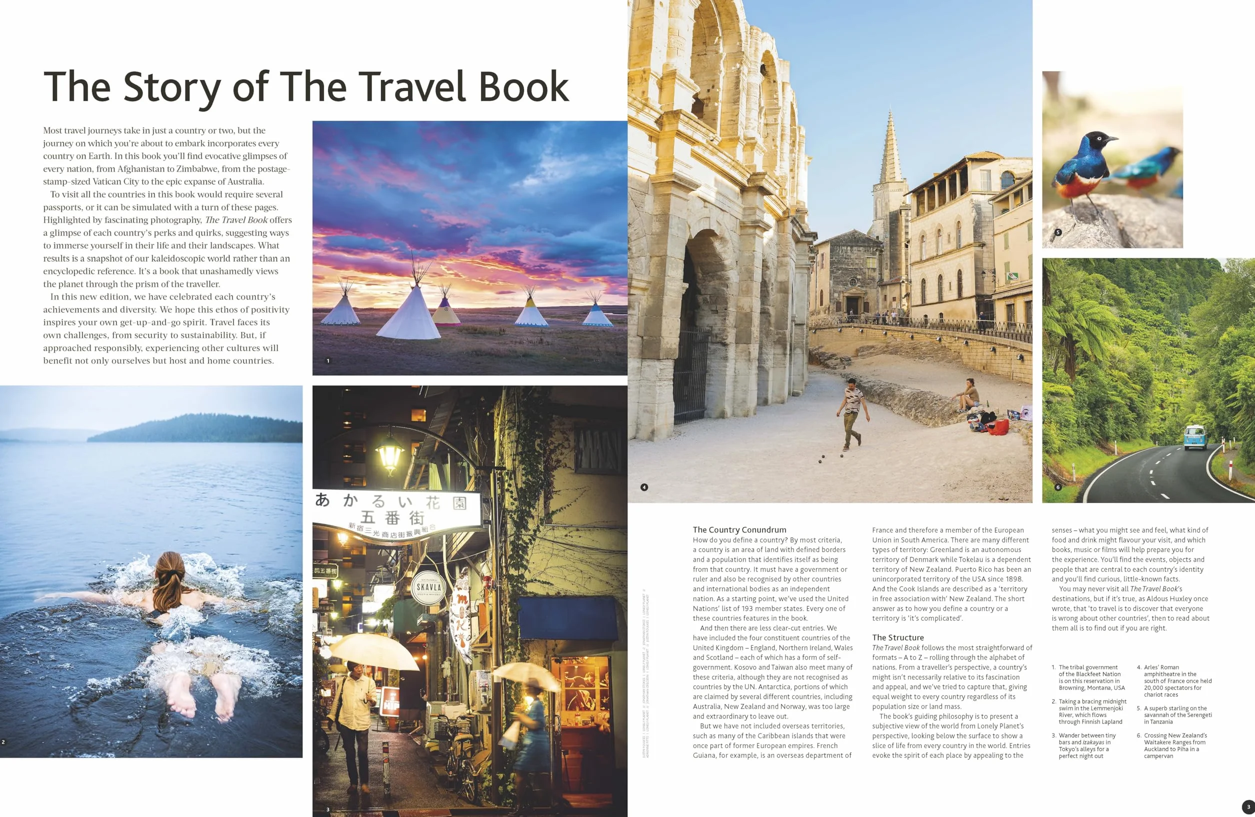 Lonely Planet The Travel Book: Photographic Journey Through Every Country in the World | 680 Stunning Images | Handy A-Z Format | Beautiful Gift for Travel Lover