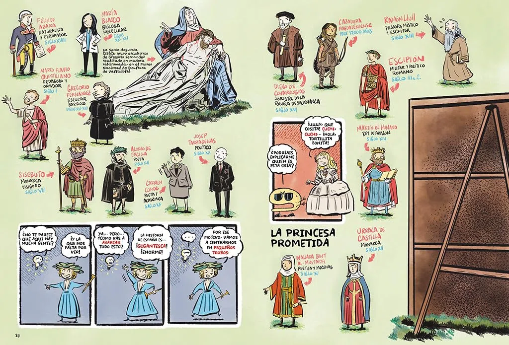 Historietas de la historia 1 - Historias de España (No ficción crossover)
