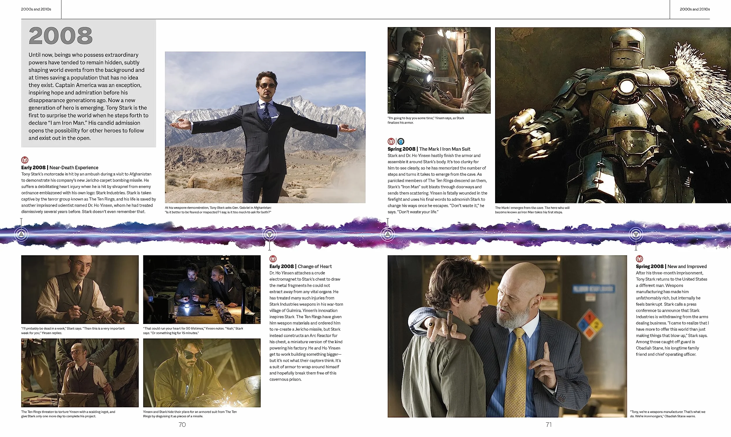 Marvel Studios The Marvel Cinematic Universe An Official Timeline