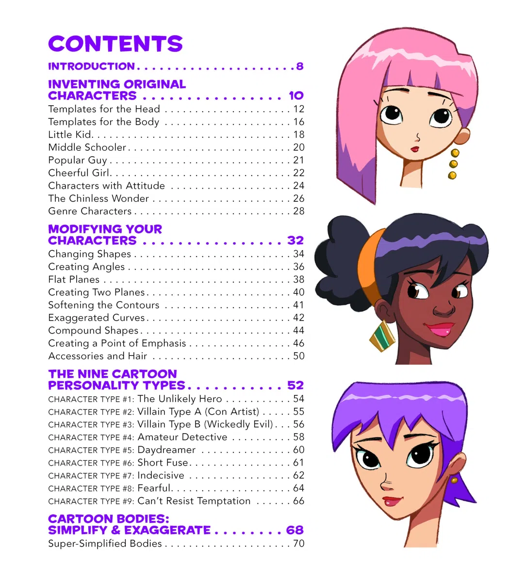 The Master Guide to Drawing Cartoons: How to Draw Amazing Characters from Simple Templates (Get Creative: Drawing With Christopher Hart, 6)