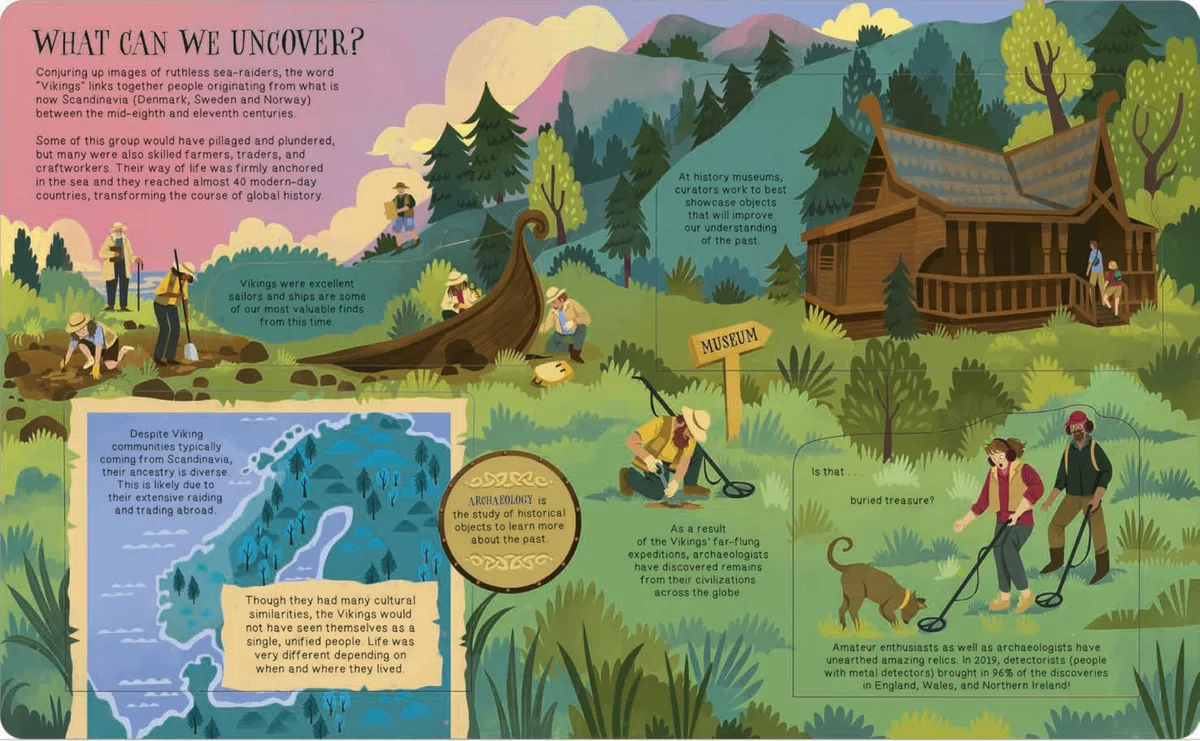 Hide and Seek History: The Vikings: With More Than 80 Flaps!